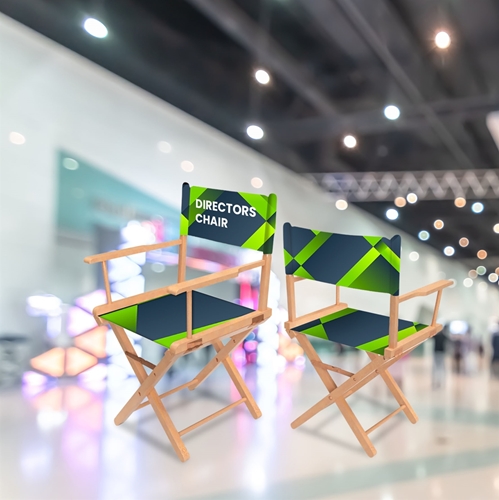 Show details for Directors Chair with Graphic