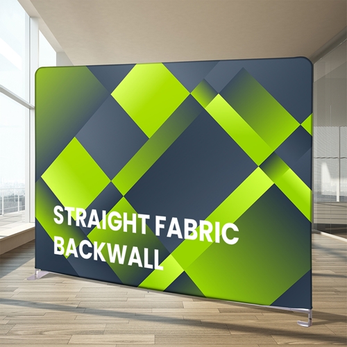 Show details for Straight Fabric Backwall