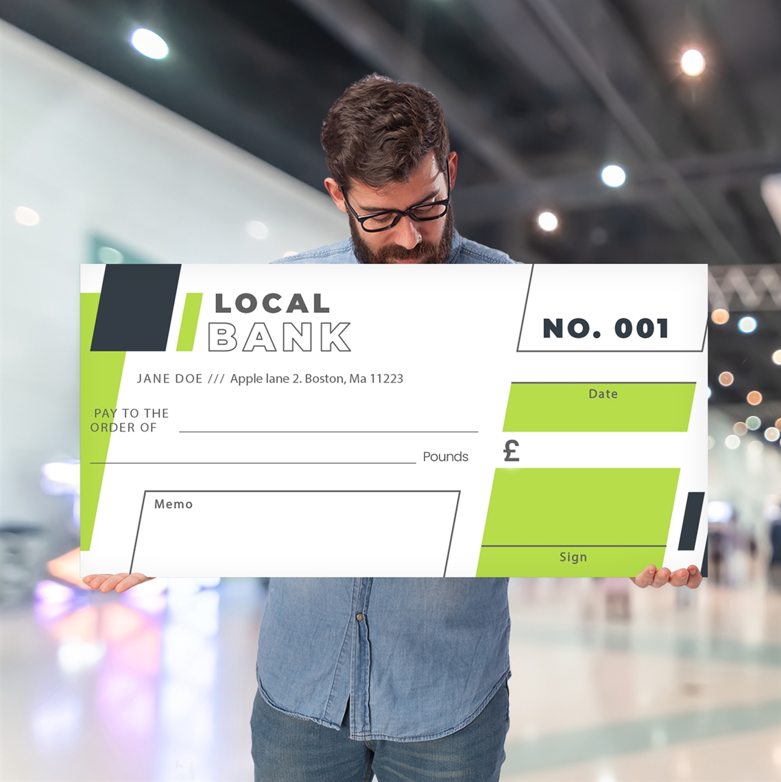 Show details for Charity Cheque