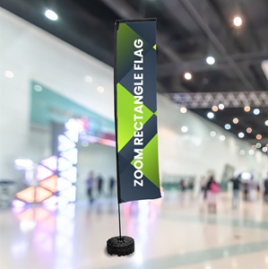 Show details for Zoom Teardrop Flag